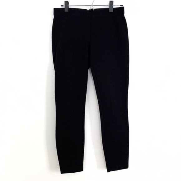 J. Crew Black Pixie Ponte Leggings Any Day Pants - Picture 3 of 8